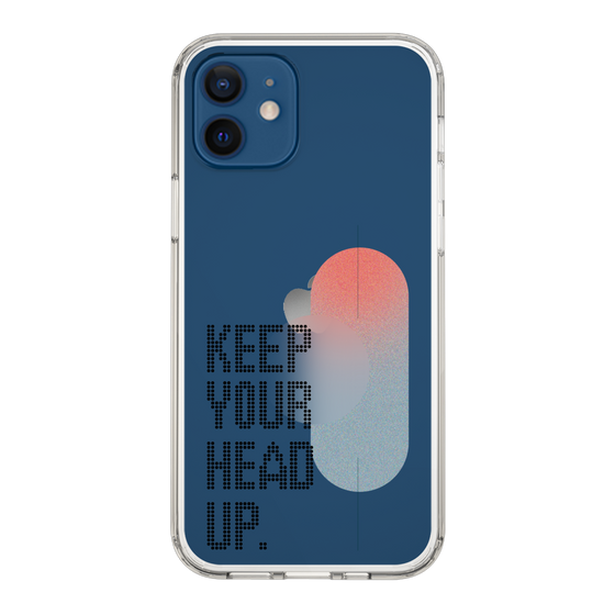 Slim Protection Case［ Original - Dot Overlay - KEEP YOUR HEAD UP/A ］
