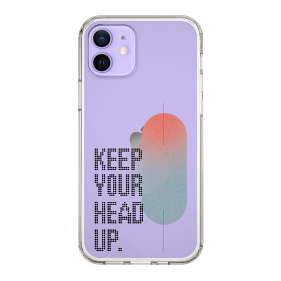 Slim Protection Case［ Original - Dot Overlay - KEEP YOUR HEAD UP/A ］