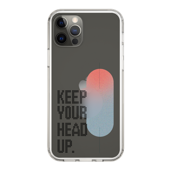 Slim Protection Case［ Original - Dot Overlay - KEEP YOUR HEAD UP/A ］