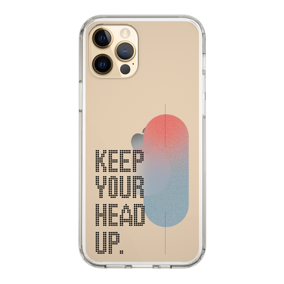 Slim Protection Case［ Original - Dot Overlay - KEEP YOUR HEAD UP/A ］