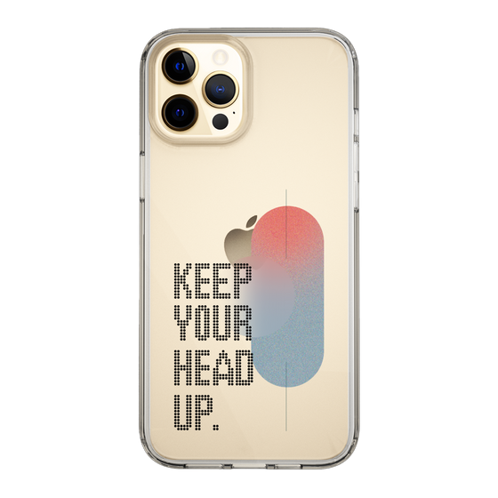 Slim Protection Case［ Original - Dot Overlay - KEEP YOUR HEAD UP/A ］