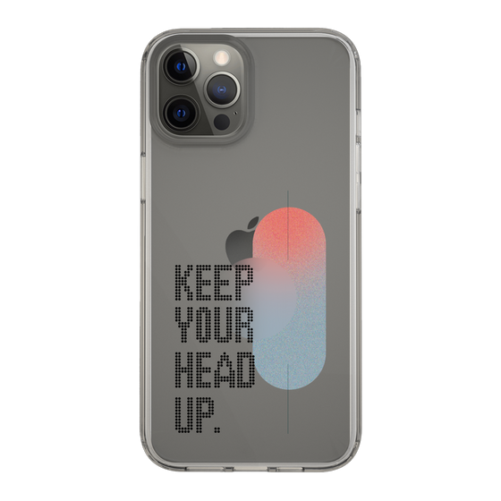 Slim Protection Case［ Original - Dot Overlay - KEEP YOUR HEAD UP/A ］