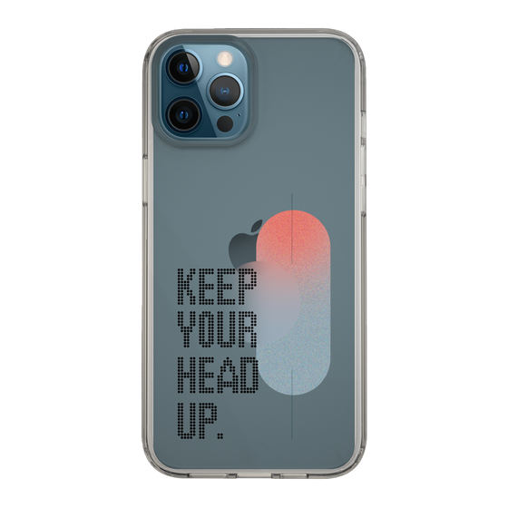 Slim Protection Case［ Original - Dot Overlay - KEEP YOUR HEAD UP/A ］
