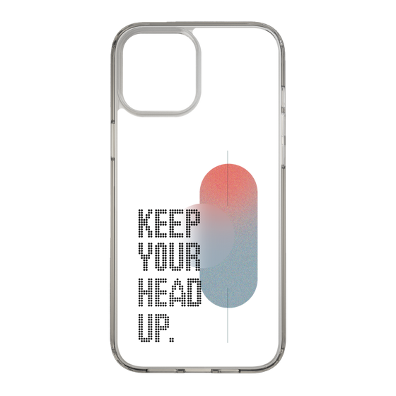 Slim Protection Case［ Original - Dot Overlay - KEEP YOUR HEAD UP/A ］