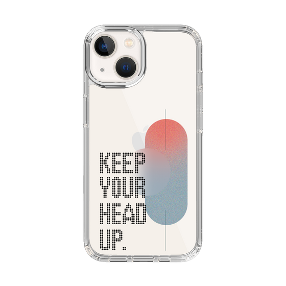 Slim Protection Case［ Original - Dot Overlay - KEEP YOUR HEAD UP/A ］