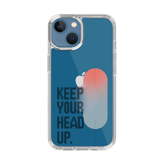 Slim Protection Case［ Original - Dot Overlay - KEEP YOUR HEAD UP/A ］
