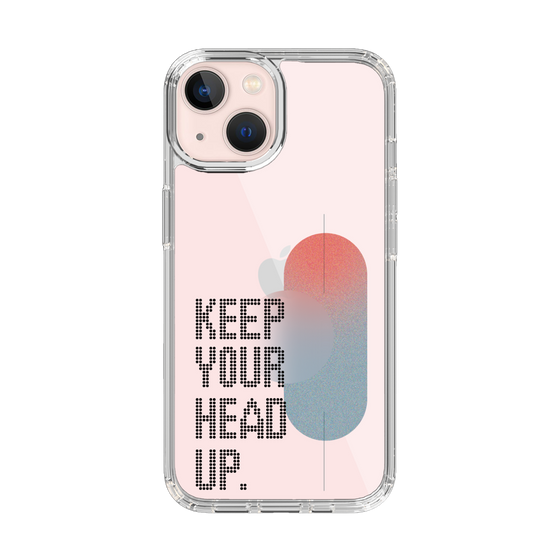Slim Protection Case［ Original - Dot Overlay - KEEP YOUR HEAD UP/A ］