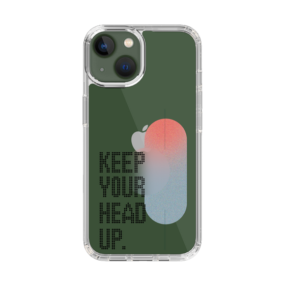 Slim Protection Case［ Original - Dot Overlay - KEEP YOUR HEAD UP/A ］
