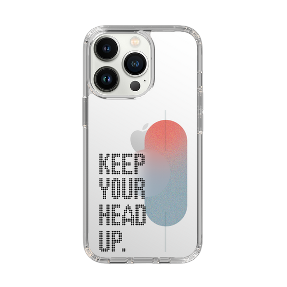 Slim Protection Case［ Original - Dot Overlay - KEEP YOUR HEAD UP/A ］