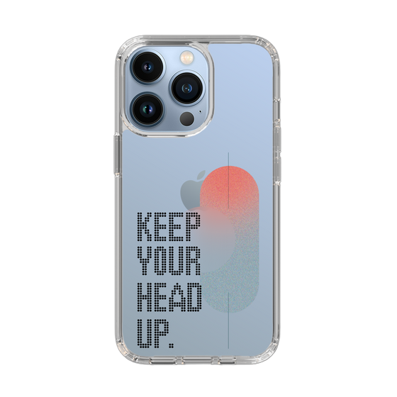 Slim Protection Case［ Original - Dot Overlay - KEEP YOUR HEAD UP/A ］
