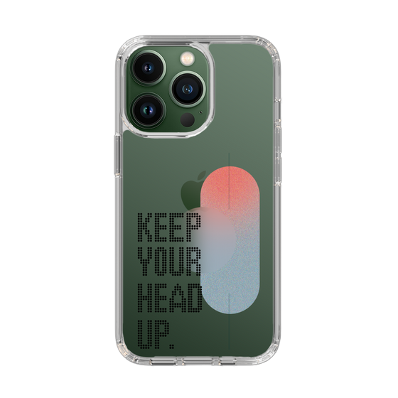 Slim Protection Case［ Original - Dot Overlay - KEEP YOUR HEAD UP/A ］