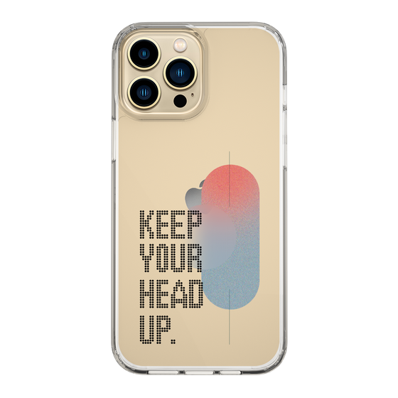 Slim Protection Case［ Original - Dot Overlay - KEEP YOUR HEAD UP/A ］