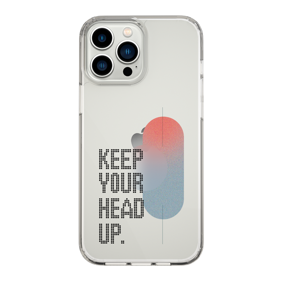 Slim Protection Case［ Original - Dot Overlay - KEEP YOUR HEAD UP/A ］
