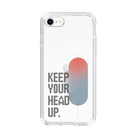 Slim Protection Case［ オリジナル - ドットオーバーレイ - KEEP YOUR HEAD UP/A ］