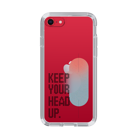 Slim Protection Case［ オリジナル - ドットオーバーレイ - KEEP YOUR HEAD UP/A ］