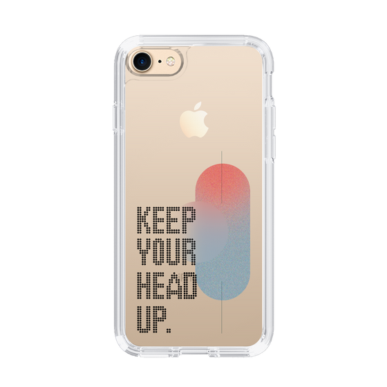 Slim Protection Case［ オリジナル - ドットオーバーレイ - KEEP YOUR HEAD UP/A ］