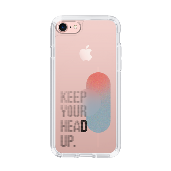 Slim Protection Case［ オリジナル - ドットオーバーレイ - KEEP YOUR HEAD UP/A ］