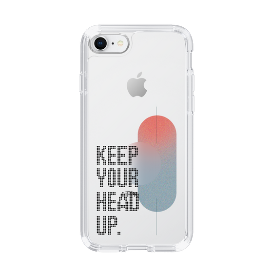 Slim Protection Case［ オリジナル - ドットオーバーレイ - KEEP YOUR HEAD UP/A ］