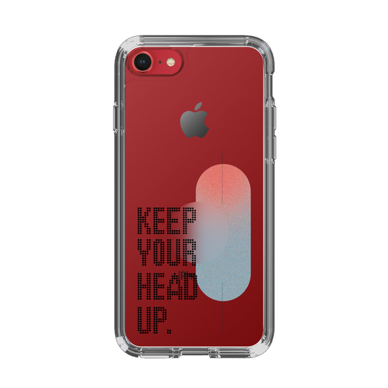 Slim Protection Case［ オリジナル - ドットオーバーレイ - KEEP YOUR HEAD UP/A ］