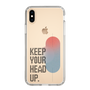 Slim Protection Case［ Original - Dot Overlay - KEEP YOUR HEAD UP/A ］
