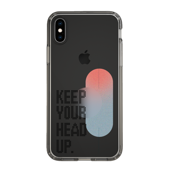 Slim Protection Case［ Original - Dot Overlay - KEEP YOUR HEAD UP/A ］