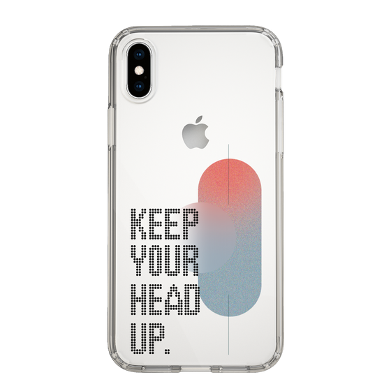 Slim Protection Case［ Original - Dot Overlay - KEEP YOUR HEAD UP/A ］