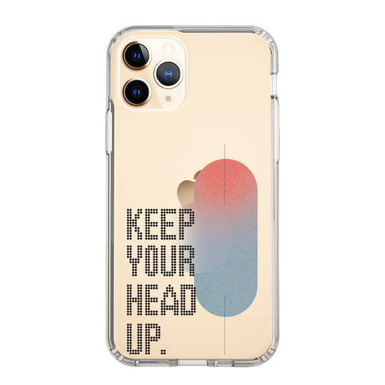 Slim Protection Case［ Original - Dot Overlay - KEEP YOUR HEAD UP/A ］
