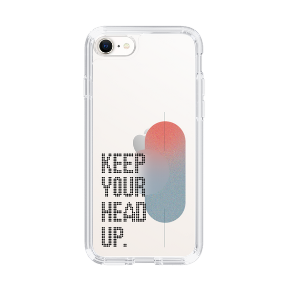 Slim Protection Case［ オリジナル - ドットオーバーレイ - KEEP YOUR HEAD UP/A ］
