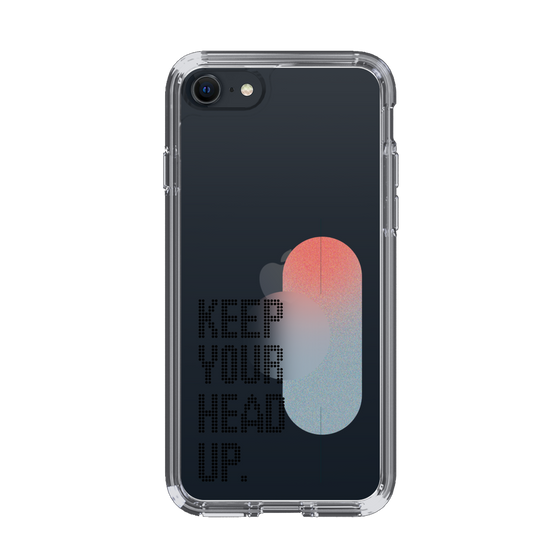 Slim Protection Case［ オリジナル - ドットオーバーレイ - KEEP YOUR HEAD UP/A ］