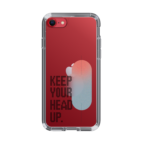 Slim Protection Case［ オリジナル - ドットオーバーレイ - KEEP YOUR HEAD UP/A ］