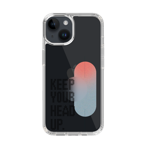 Slim Protection Case［ Original - Dot Overlay - KEEP YOUR HEAD UP/A ］
