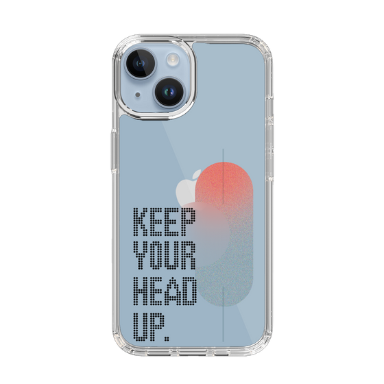 Slim Protection Case［ Original - Dot Overlay - KEEP YOUR HEAD UP/A ］