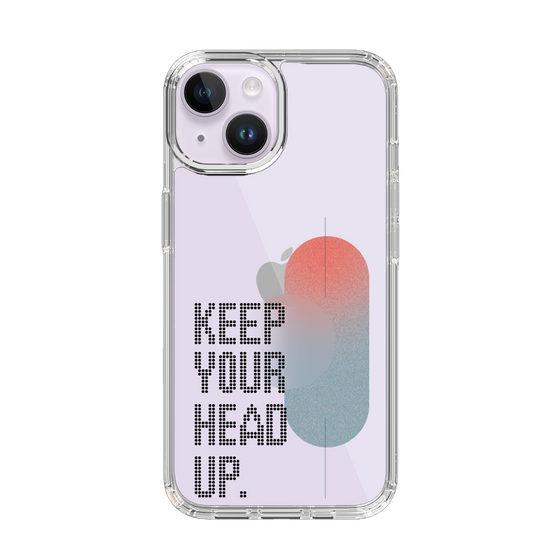 Slim Protection Case［ Original - Dot Overlay - KEEP YOUR HEAD UP/A ］