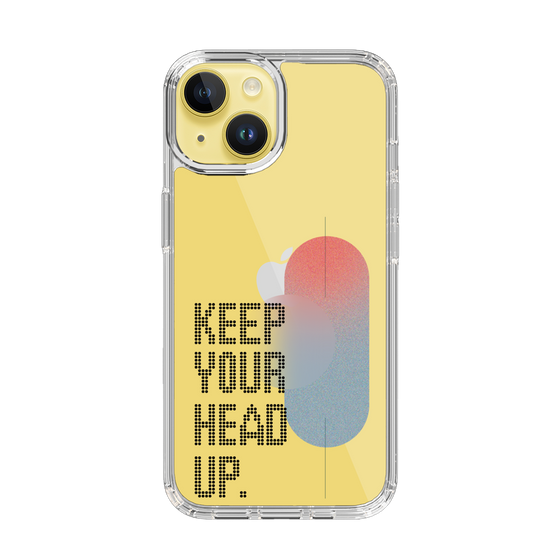 Slim Protection Case［ Original - Dot Overlay - KEEP YOUR HEAD UP/A ］