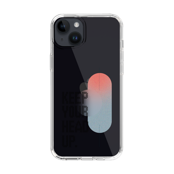 Slim Protection Case［ Original - Dot Overlay - KEEP YOUR HEAD UP/A ］