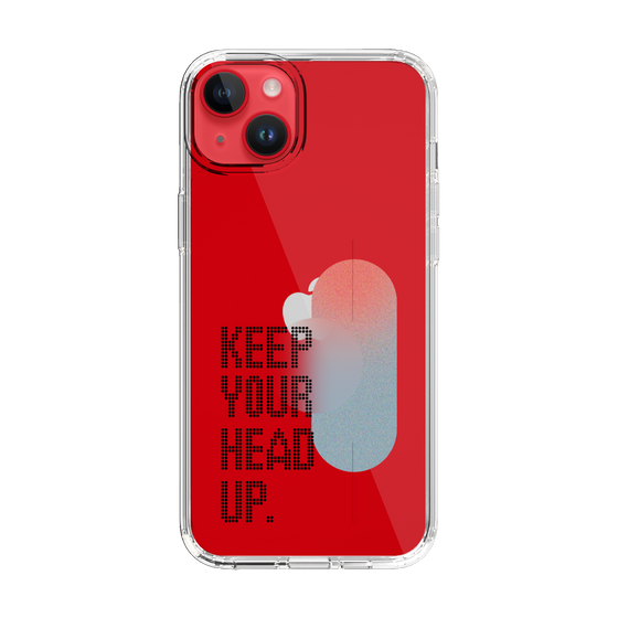 Slim Protection Case［ Original - Dot Overlay - KEEP YOUR HEAD UP/A ］
