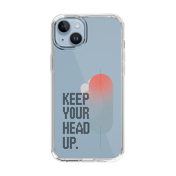 Slim Protection Case［ Original - Dot Overlay - KEEP YOUR HEAD UP/A ］