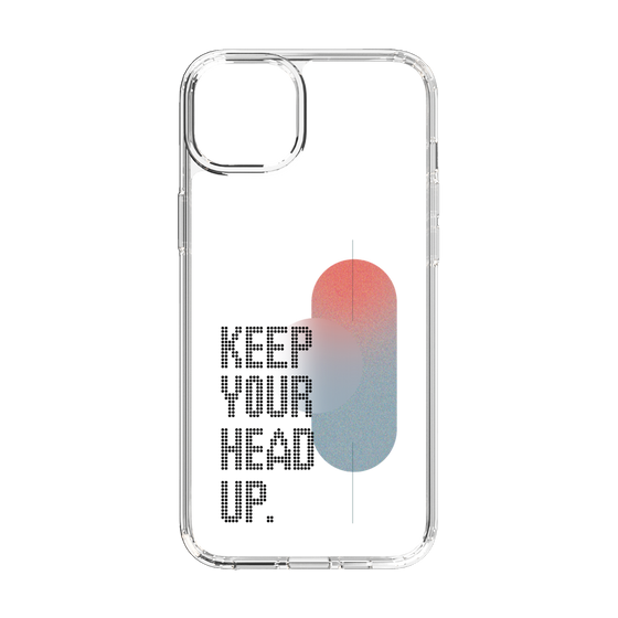 Slim Protection Case［ Original - Dot Overlay - KEEP YOUR HEAD UP/A ］