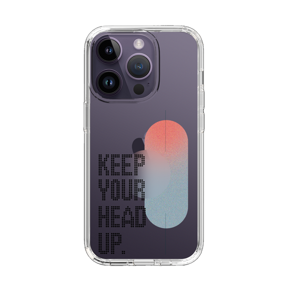 Slim Protection Case［ Original - Dot Overlay - KEEP YOUR HEAD UP/A ］