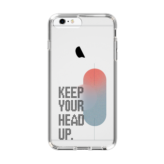 Slim Protection Case［ Original - Dot Overlay - KEEP YOUR HEAD UP/A ］