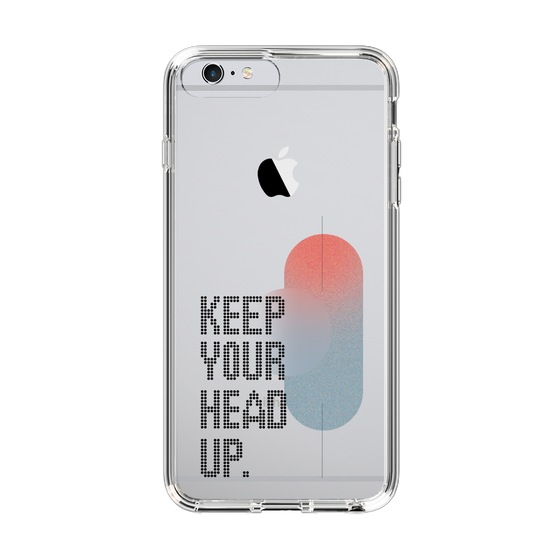 Slim Protection Case［ Original - Dot Overlay - KEEP YOUR HEAD UP/A ］