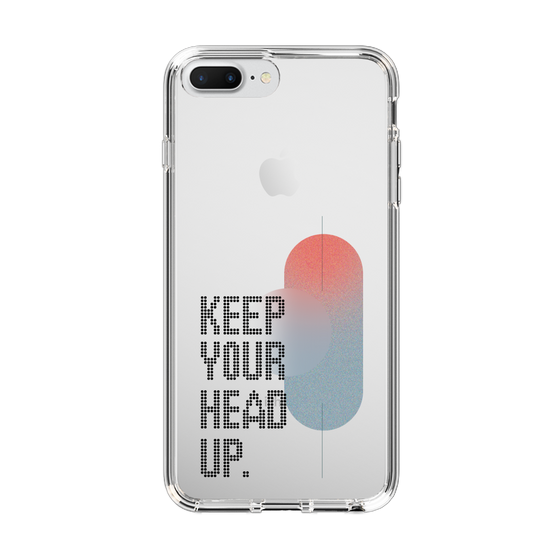 Slim Protection Case［ Original - Dot Overlay - KEEP YOUR HEAD UP/A ］