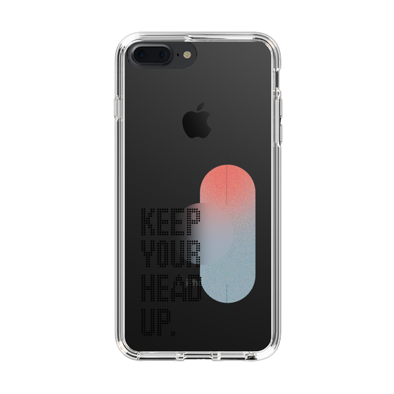 Slim Protection Case［ Original - Dot Overlay - KEEP YOUR HEAD UP/A ］