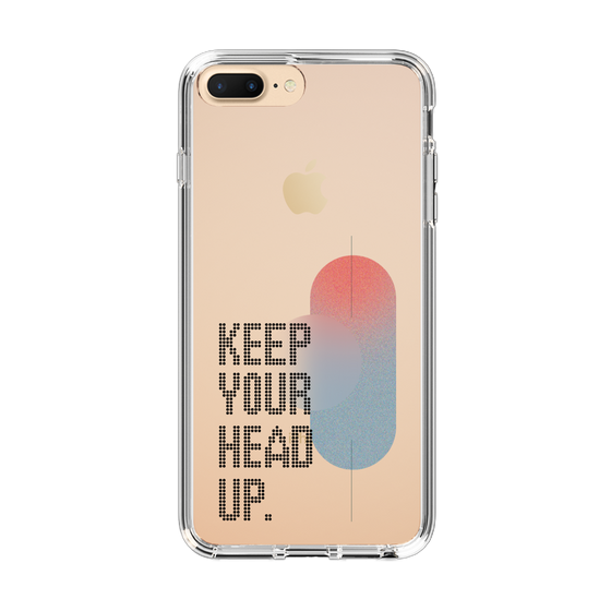Slim Protection Case［ Original - Dot Overlay - KEEP YOUR HEAD UP/A ］
