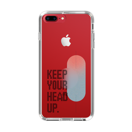 Slim Protection Case［ Original - Dot Overlay - KEEP YOUR HEAD UP/A ］