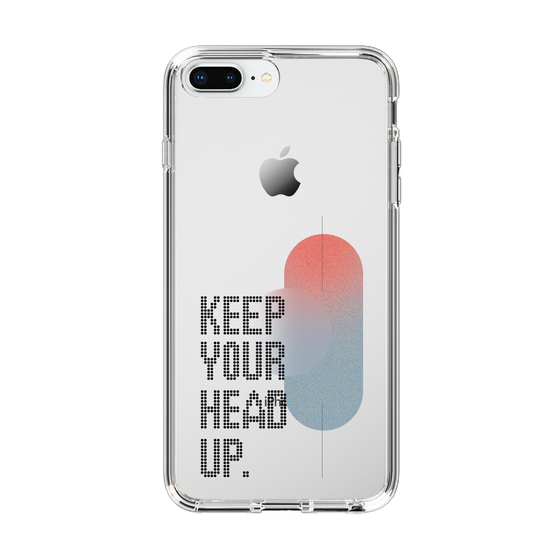 Slim Protection Case［ Original - Dot Overlay - KEEP YOUR HEAD UP/A ］