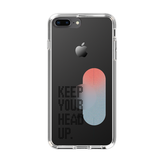 Slim Protection Case［ Original - Dot Overlay - KEEP YOUR HEAD UP/A ］