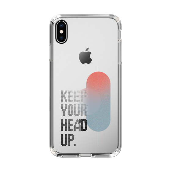 Slim Protection Case［ Original - Dot Overlay - KEEP YOUR HEAD UP/A ］