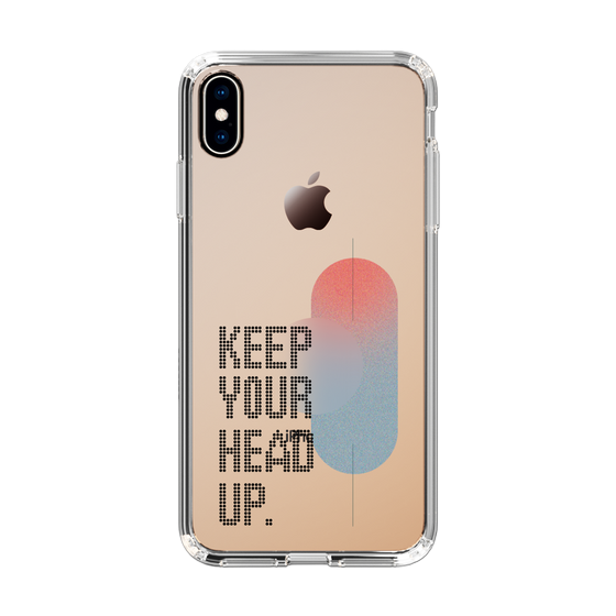 Slim Protection Case［ Original - Dot Overlay - KEEP YOUR HEAD UP/A ］