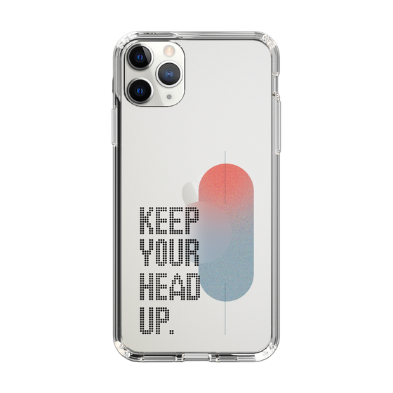 Slim Protection Case［ Original - Dot Overlay - KEEP YOUR HEAD UP/A ］